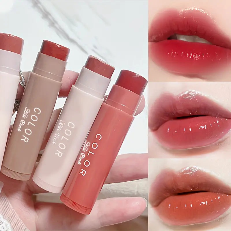 3-Piece Berry Lip Gloss Set – Smooth Application with Twist-Up Design Shades